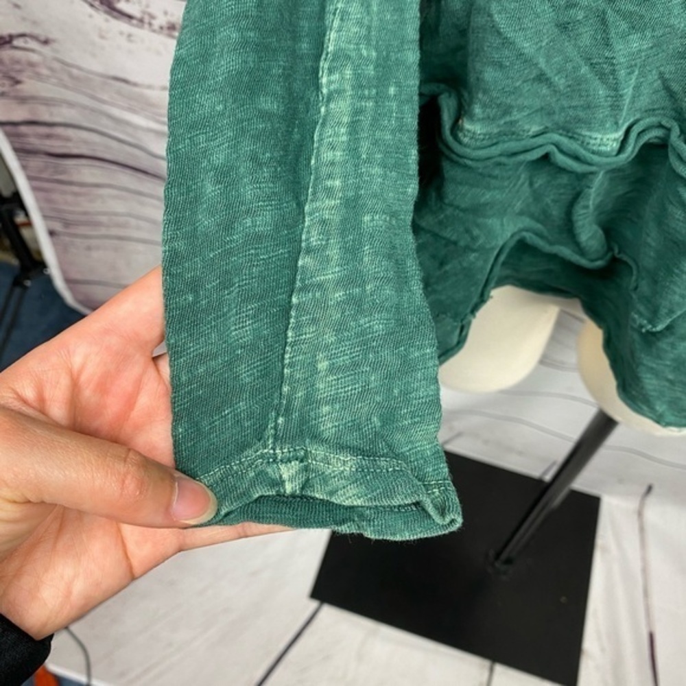 Altar’d State Green Ruffle Long Sleeve Top - Picture 9 of 13